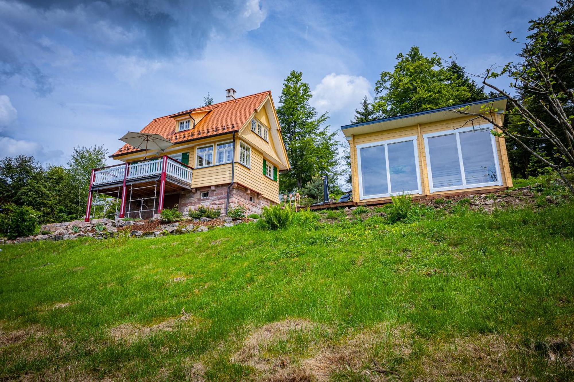 Sonnenhaeusle - Natur. Fernblick. Panorama-Sauna. Sasbachwalden Kültér fotó
