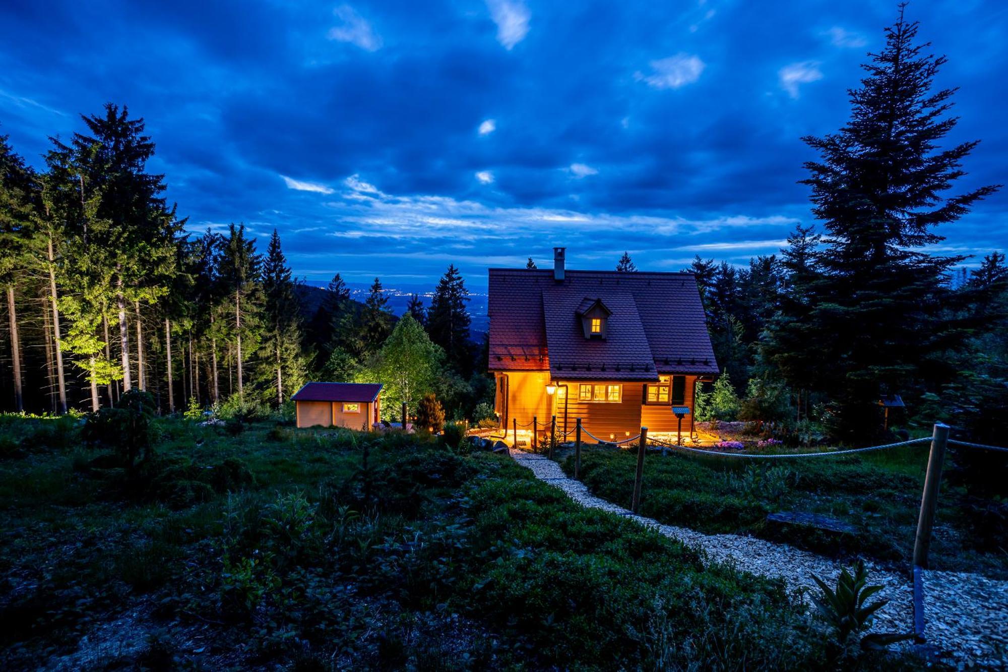 Sonnenhaeusle - Natur. Fernblick. Panorama-Sauna. Sasbachwalden Kültér fotó